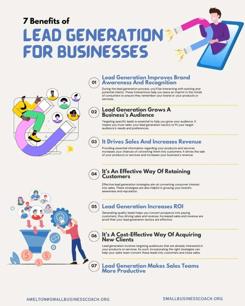 7 benefits of lead generation for businesses